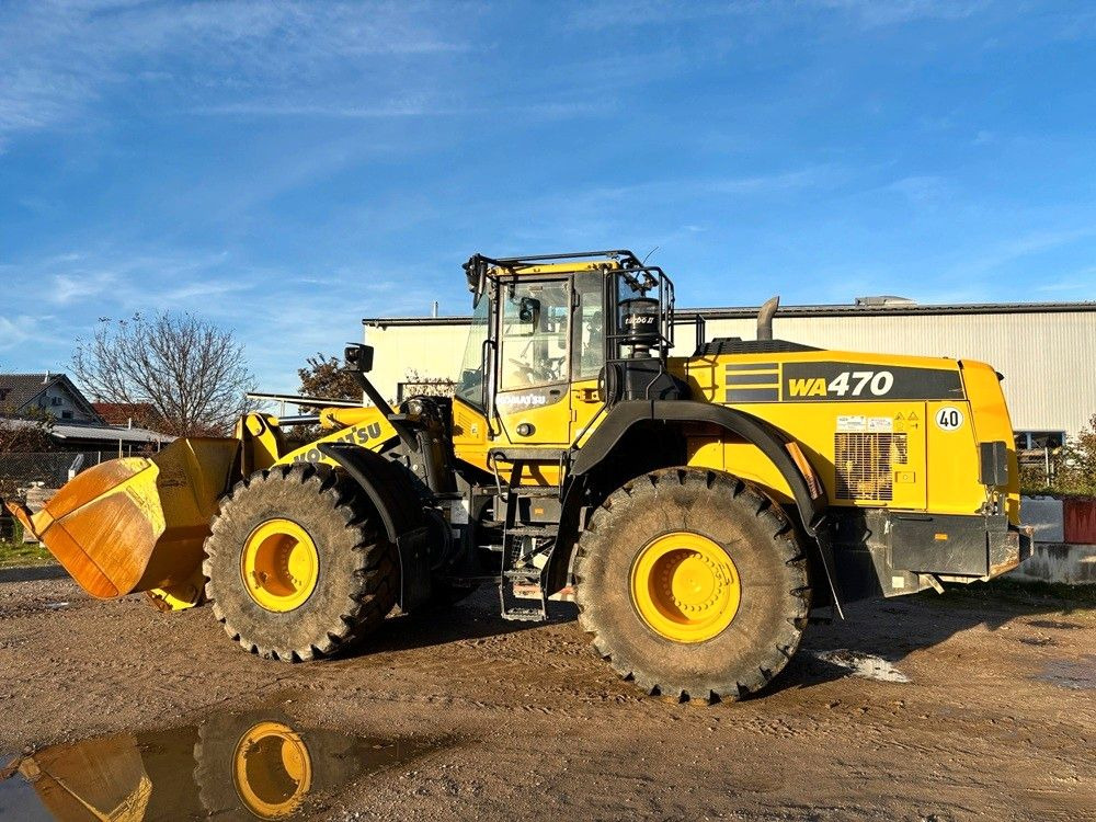 Komatsu WA470-8E0 Joystick-Lenkung ECSS - מעמיס גלגלים: תמונה 1 Komatsu WA470-8E0 Joystick-Lenkung ECSS - מעמיס גלגלים: תמונה 1