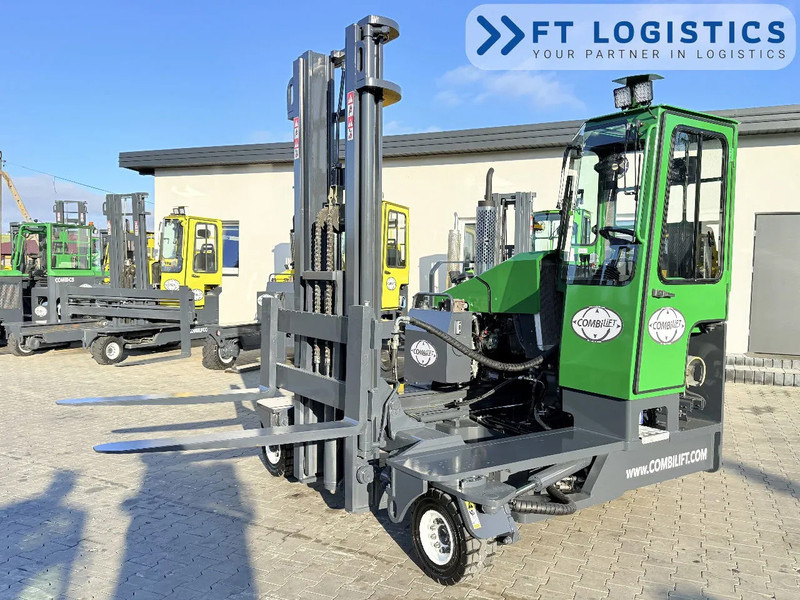 משאית הגעה ב-4 דרכים Combilift C5000L | GAS | DUPLEX 4100MM | FORK POSITIONER | FULL CABIN | FREE LIFT | PERFECT CONDITION | A wide range of four-way and side-: תמונה 13
