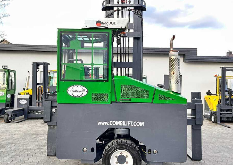 משאית הגעה ב-4 דרכים Combilift C5000XL / LPG / AIR CONDITIONING / WIDE POSITIONER / DUPLEX MAST / ADJUSTABLE FORKS / NEW TIRES / EXCELLENT CONDITION!: תמונה 37