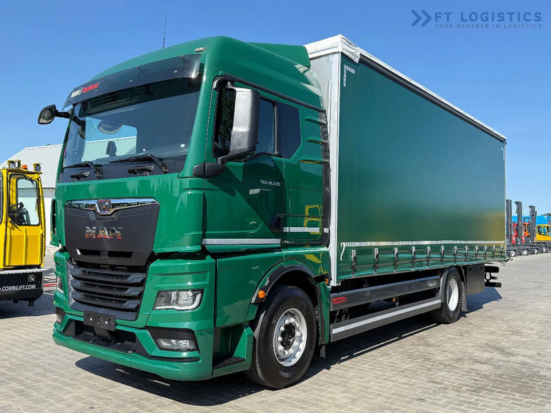 MAN TGX 18.470 TGX 18.470 / 19 PALLETS / NEW MODEL / RETARDER / PERFECT CONDITION - משאית וילונות צד: תמונה 4 MAN TGX 18.470 TGX 18.470 / 19 PALLETS / NEW MODEL / RETARDER / PERFECT CONDITION - משאית וילונות צד: תמונה 4