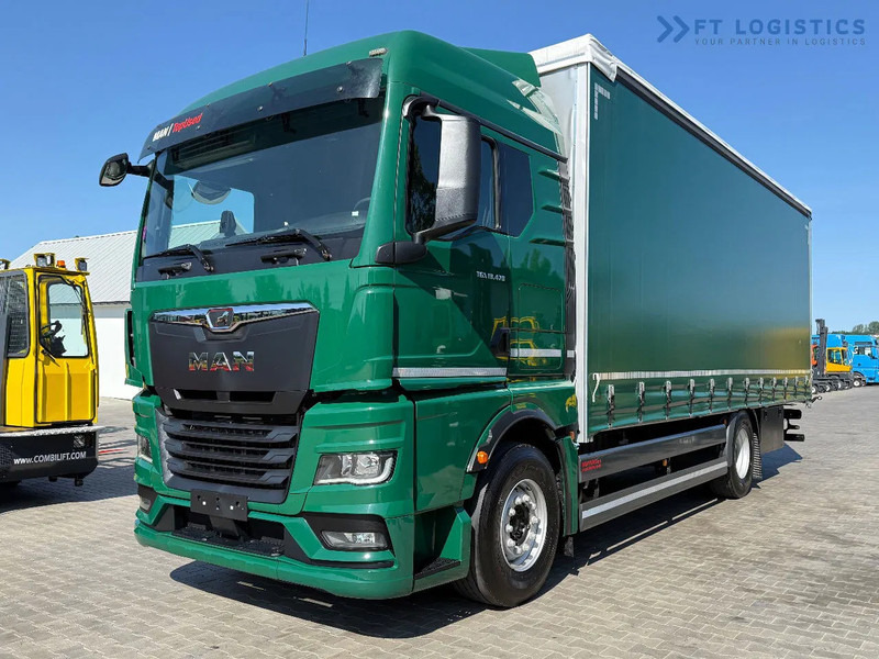 MAN TGX 18.470 TGX 18.470 / 19 PALLETS / NEW MODEL / RETARDER / PERFECT CONDITION - משאית וילונות צד: תמונה 1 MAN TGX 18.470 TGX 18.470 / 19 PALLETS / NEW MODEL / RETARDER / PERFECT CONDITION - משאית וילונות צד: תמונה 1