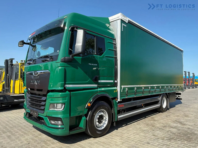 MAN TGX 18.470 TGX 18.470 / 19 PALLETS / NEW MODEL / RETARDER / PERFECT CONDITION - משאית וילונות צד: תמונה 2 MAN TGX 18.470 TGX 18.470 / 19 PALLETS / NEW MODEL / RETARDER / PERFECT CONDITION - משאית וילונות צד: תמונה 2