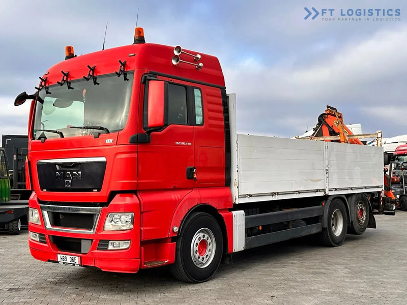 MAN TGX 26.480 Ciężarówka burtowa MAN TGX 26.480 6X2 / PALFINGER PK9002-EH B Crane / 80% Michelin Tire Dodać do ulubionych - משאית מנוף: תמונה 3 MAN TGX 26.480 Ciężarówka burtowa MAN TGX 26.480 6X2 / PALFINGER PK9002-EH B Crane / 80% Michelin Tire Dodać do ulubionych - משאית מנוף: תמונה 3