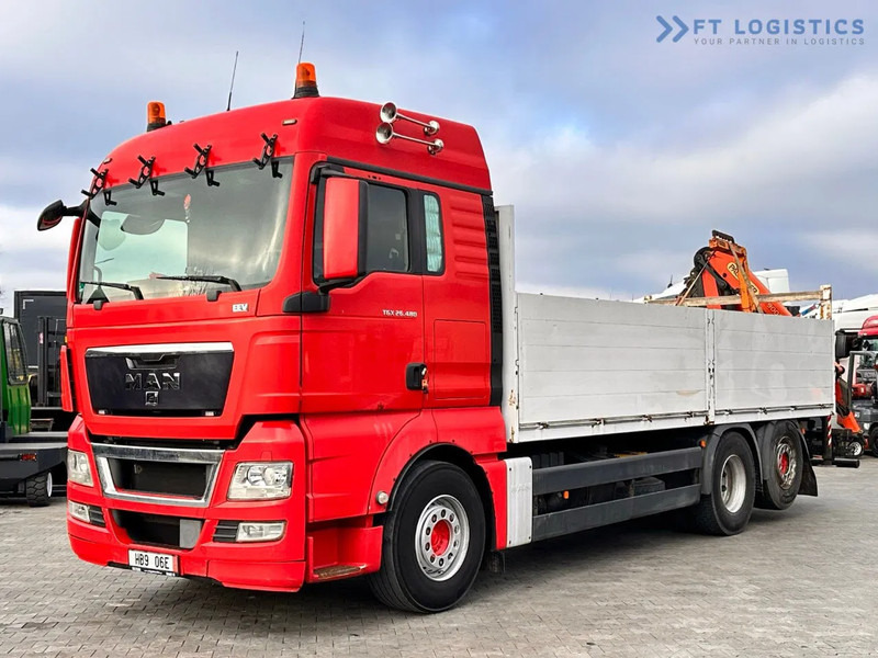 MAN TGX 26.480 Ciężarówka burtowa MAN TGX 26.480 6X2 / PALFINGER PK9002-EH B Crane / 80% Michelin - משאית מנוף: תמונה 4 MAN TGX 26.480 Ciężarówka burtowa MAN TGX 26.480 6X2 / PALFINGER PK9002-EH B Crane / 80% Michelin - משאית מנוף: תמונה 4