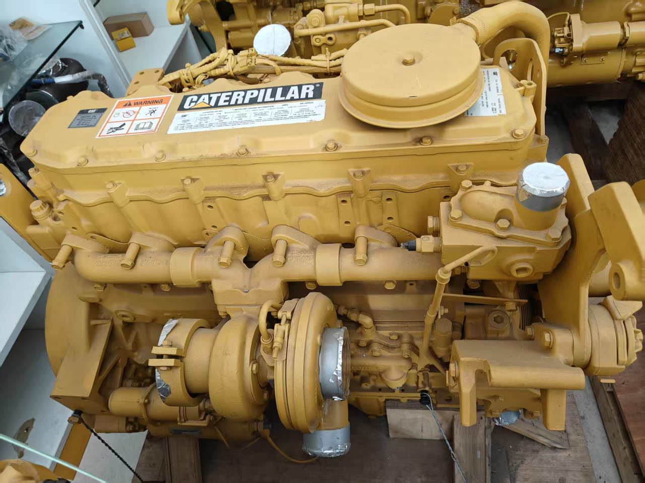 CATERPILLAR 3126B - מנוע עבור מחפר: תמונה 1 CATERPILLAR 3126B - מנוע עבור מחפר: תמונה 1