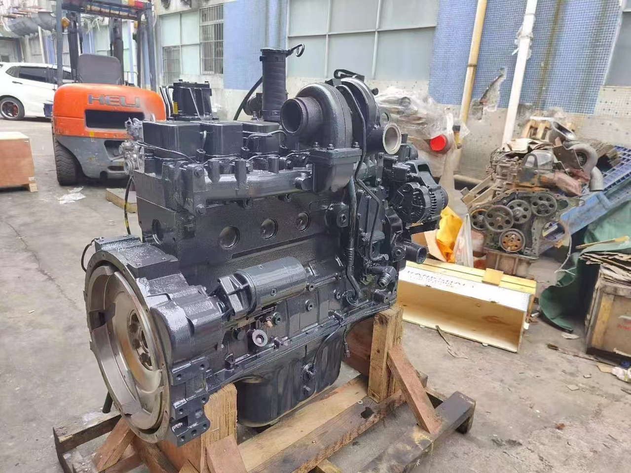 CUMMINS 6D102 - מנוע עבור מחפר: תמונה 2 CUMMINS 6D102 - מנוע עבור מחפר: תמונה 2