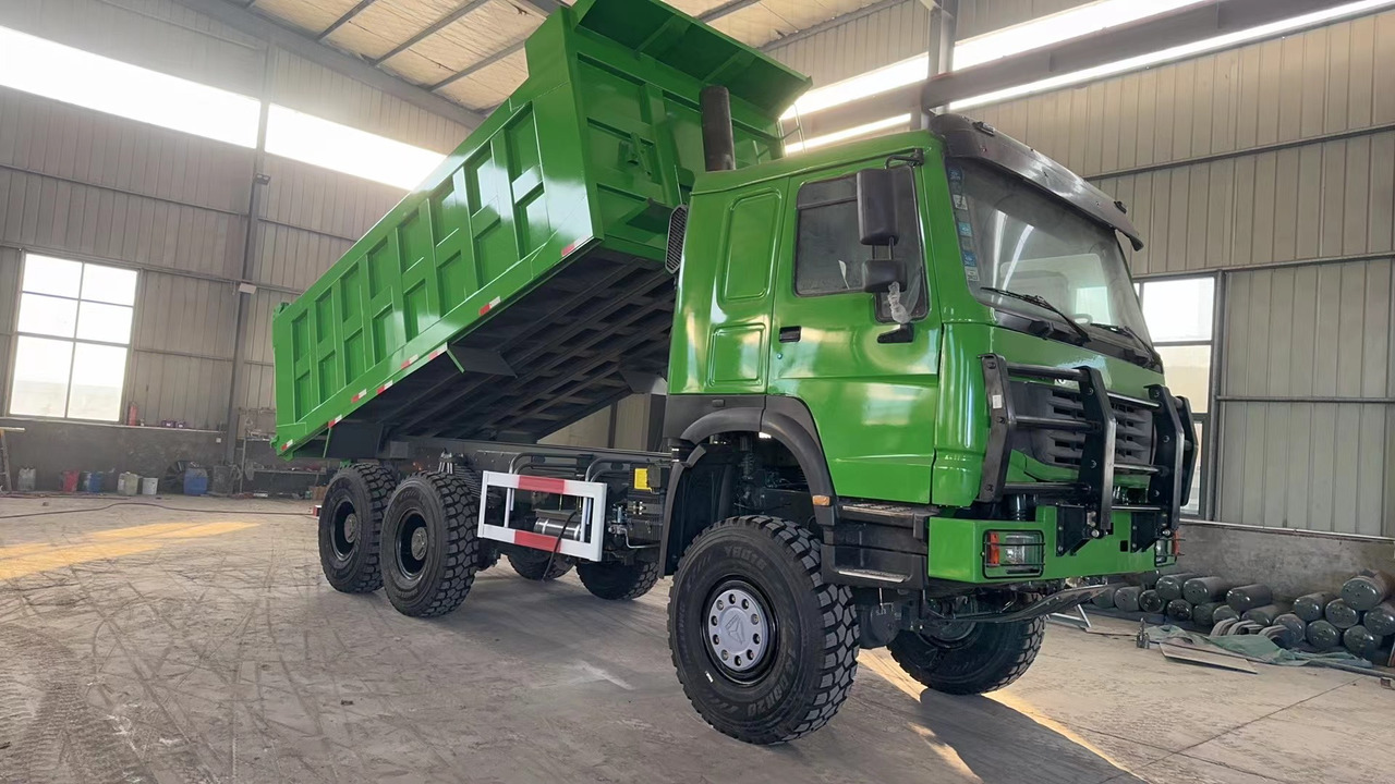 HOWO375 6*6 dump truck - מזהיר: תמונה 2 HOWO375 6*6 dump truck - מזהיר: תמונה 2