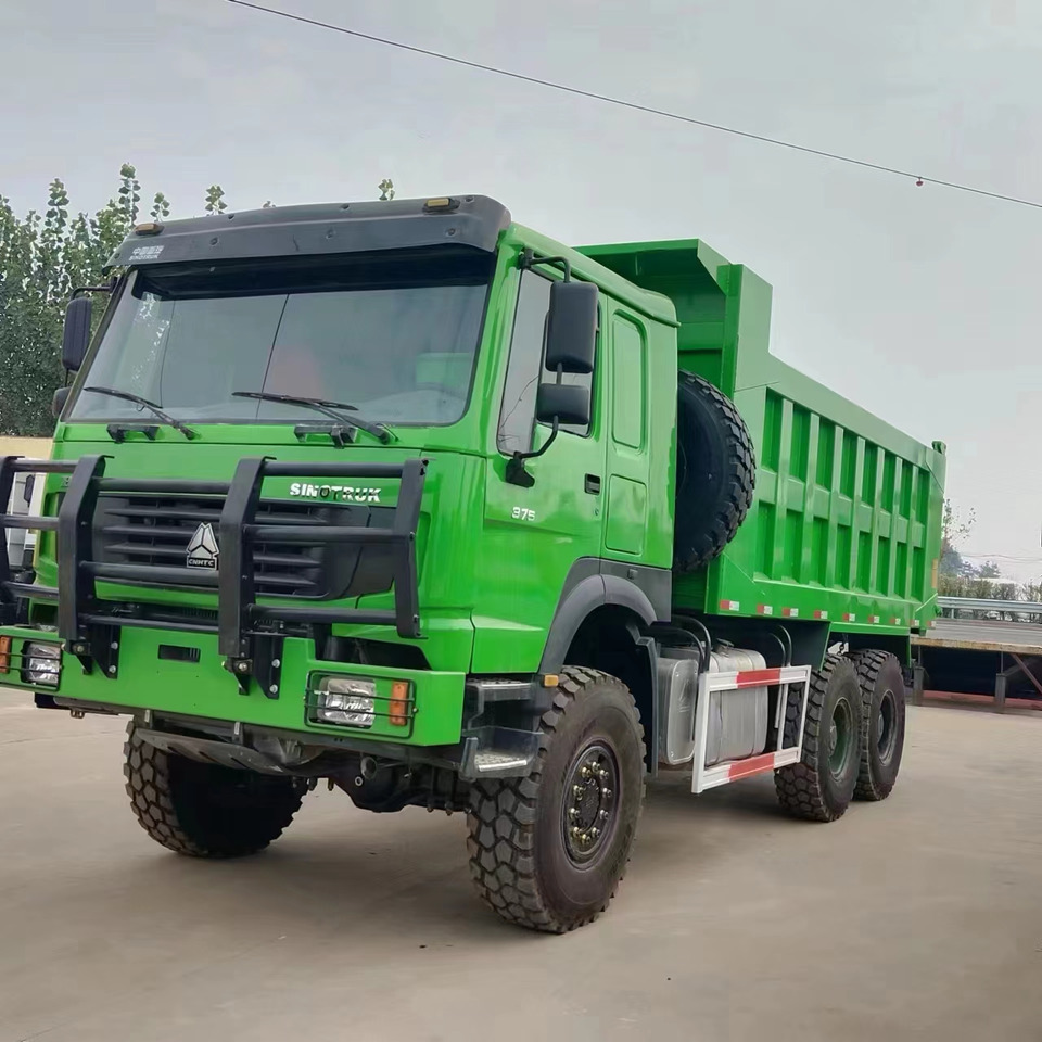 HOWO375 6*6 dump truck - מזהיר: תמונה 1 HOWO375 6*6 dump truck - מזהיר: תמונה 1