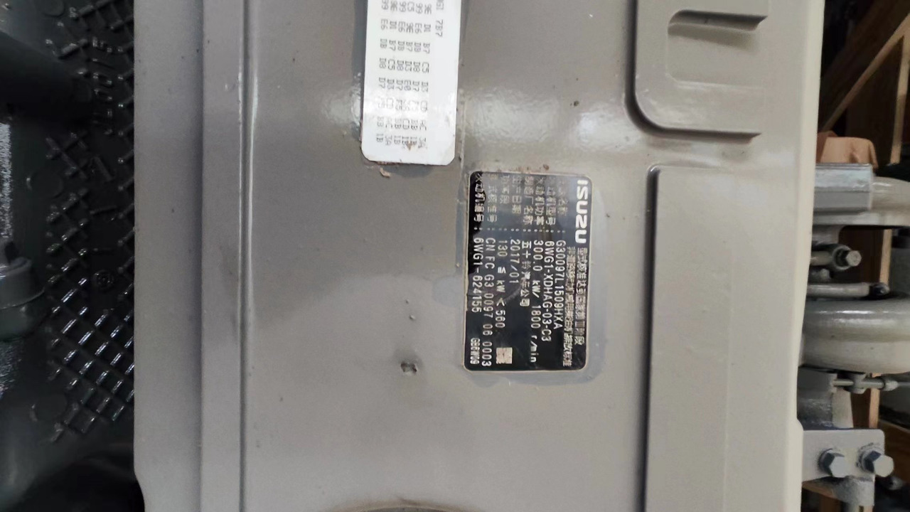 ISUZU 6WG1 - מנוע עבור מחפר: תמונה 5 ISUZU 6WG1 - מנוע עבור מחפר: תמונה 5