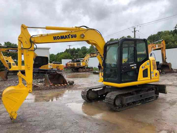 Cheap Used Komatsu PC70-8 Crawler Excavator with High Efficiency Used Heavy Machinery K omatsu PC70-8 Digger Cheap for Sale - מחפר סורק: תמונה 4 Cheap Used Komatsu PC70-8 Crawler Excavator with High Efficiency Used Heavy Machinery K omatsu PC70-8 Digger Cheap for Sale - מחפר סורק: תמונה 4