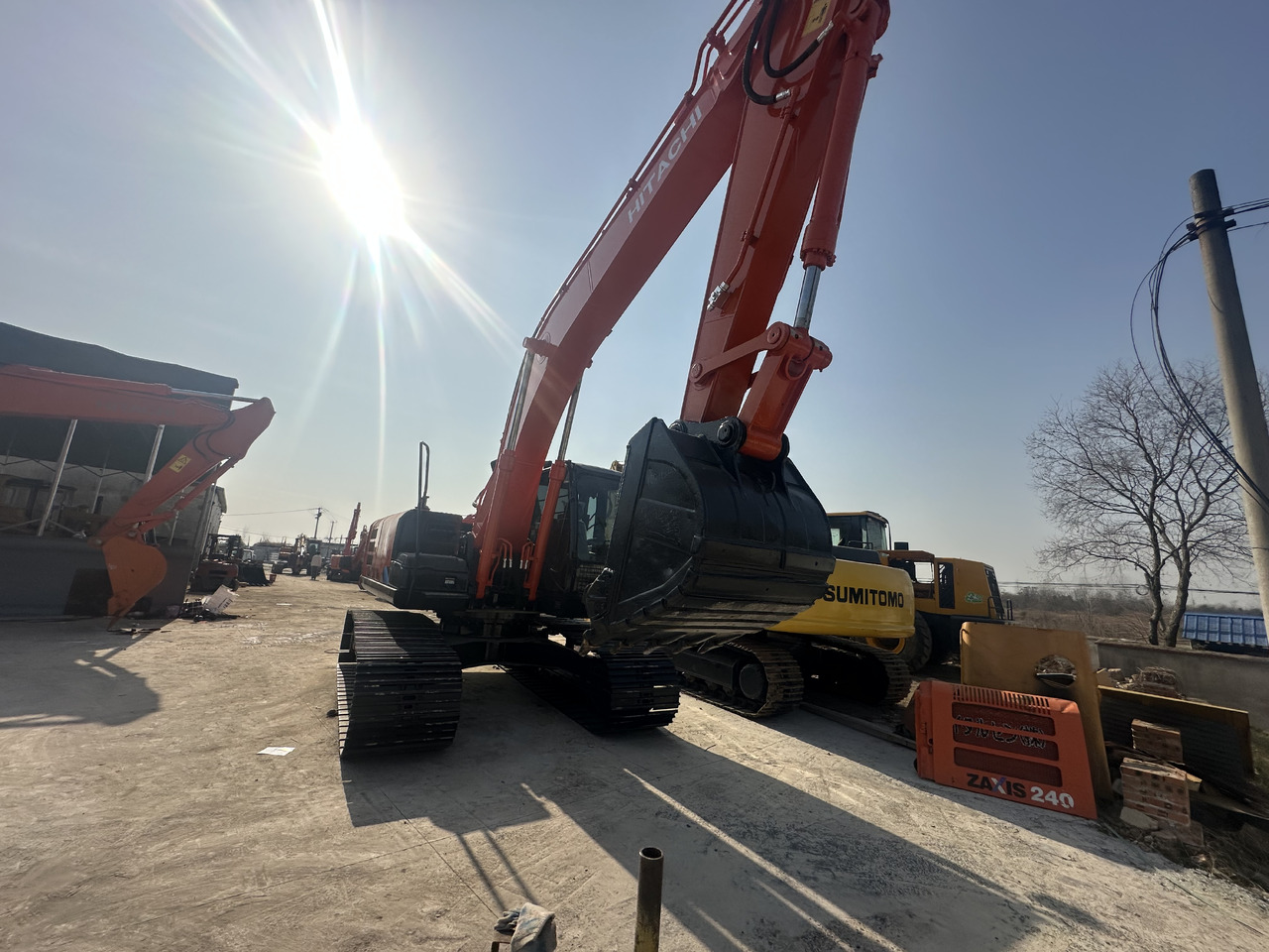 HITACHI Used Excavator ZX210-5G High Quality - מכונת בנייה: תמונה 3 HITACHI Used Excavator ZX210-5G High Quality - מכונת בנייה: תמונה 3