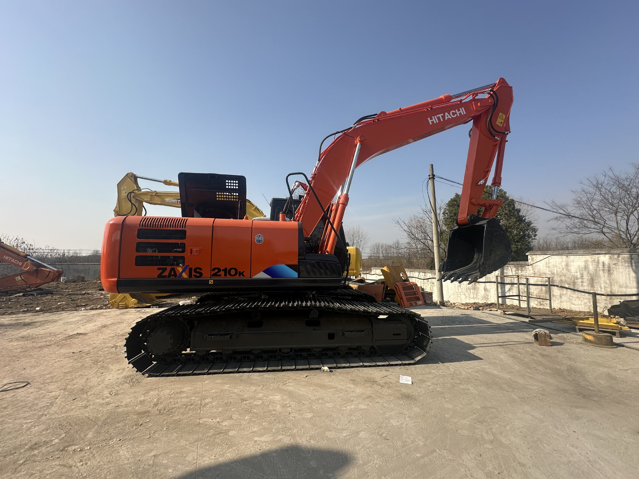 HITACHI Used Excavator ZX210-5G High Quality - מחפר סורק: תמונה 1 HITACHI Used Excavator ZX210-5G High Quality - מחפר סורק: תמונה 1