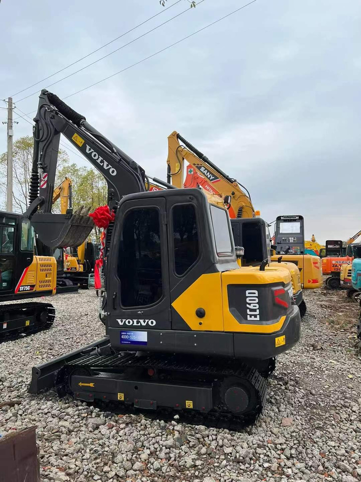 Second-hand Excavator Popular Hotsale VOLVO EC60D MINI - מחפר: תמונה 3 Second-hand Excavator Popular Hotsale VOLVO EC60D MINI - מחפר: תמונה 3