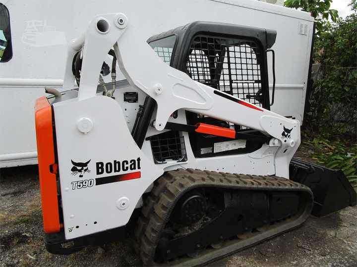 Used Bob Cat Bob Cat T590 Used Skid Steer Wheel Loader Multifunctional Track Loaders Bobcat - מעמיס גלגלים: תמונה 2 Used Bob Cat Bob Cat T590 Used Skid Steer Wheel Loader Multifunctional Track Loaders Bobcat - מעמיס גלגלים: תמונה 2
