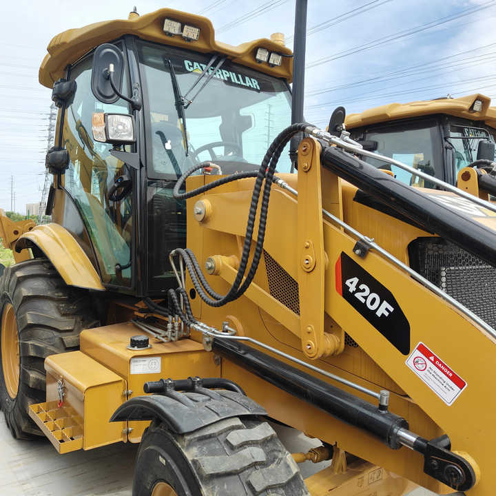 Used Cat420F Backhoe Excavator Hot Sale Used Engineering & Construction Machinery - מחפר: תמונה 1 Used Cat420F Backhoe Excavator Hot Sale Used Engineering & Construction Machinery - מחפר: תמונה 1
