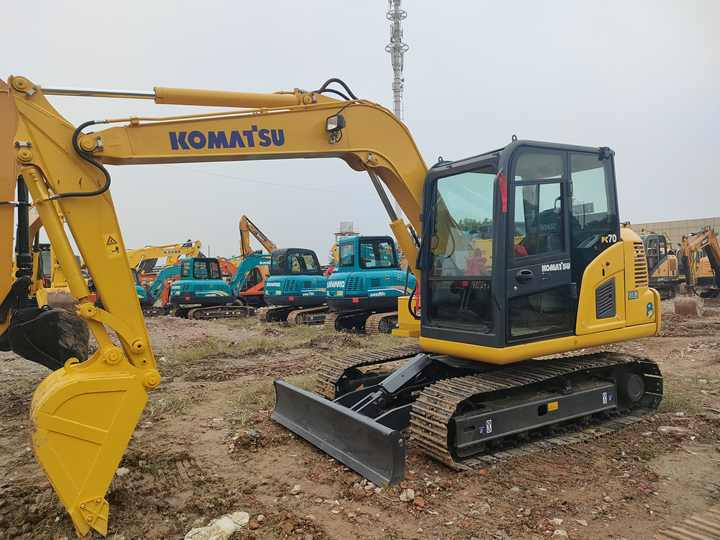 Used Heavy Machinery Komatsu PC70-8 Digger Cheap for Sale - מחפר סורק: תמונה 2 Used Heavy Machinery Komatsu PC70-8 Digger Cheap for Sale - מחפר סורק: תמונה 2