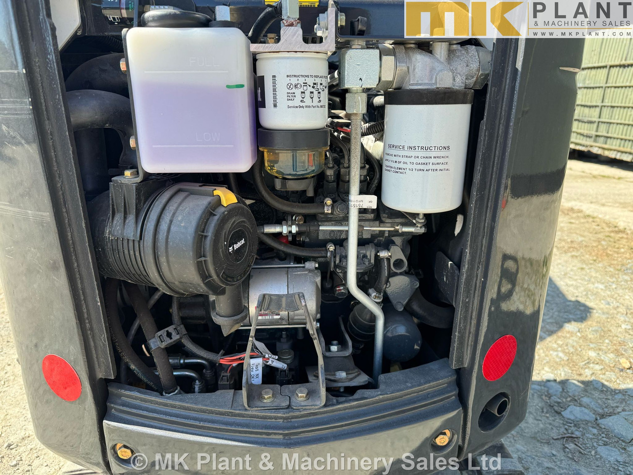 מחפר גלגלים BOBCAT E10Z: תמונה 9