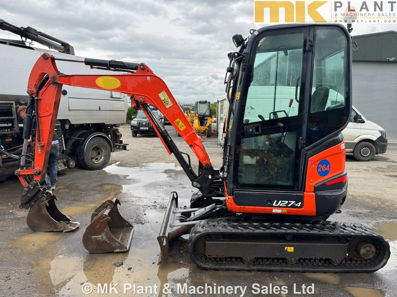 KUBOTA U27-4 - מיני מחפר: תמונה 1 KUBOTA U27-4 - מיני מחפר: תמונה 1