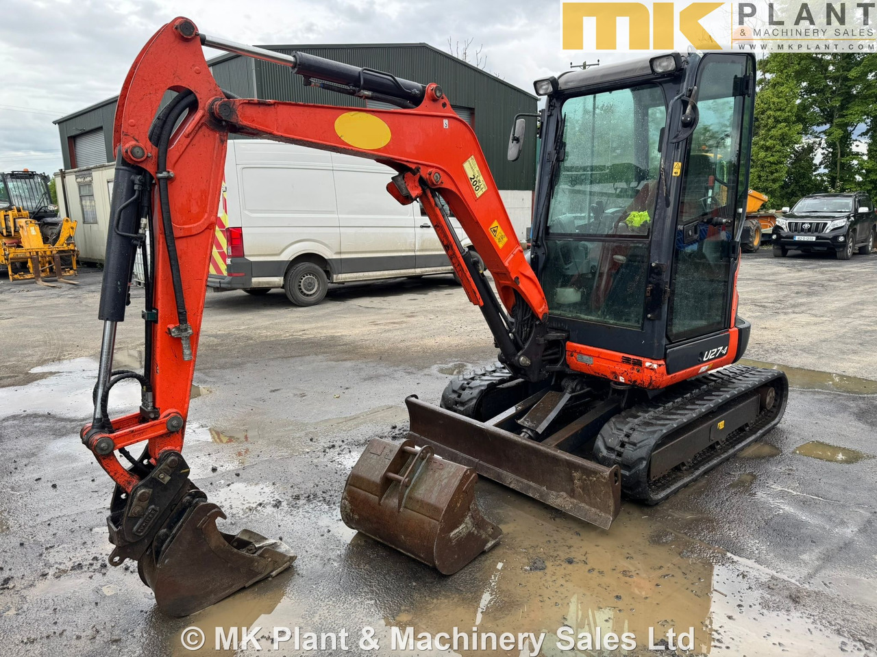 KUBOTA U27-4 - מיני מחפר: תמונה 4 KUBOTA U27-4 - מיני מחפר: תמונה 4