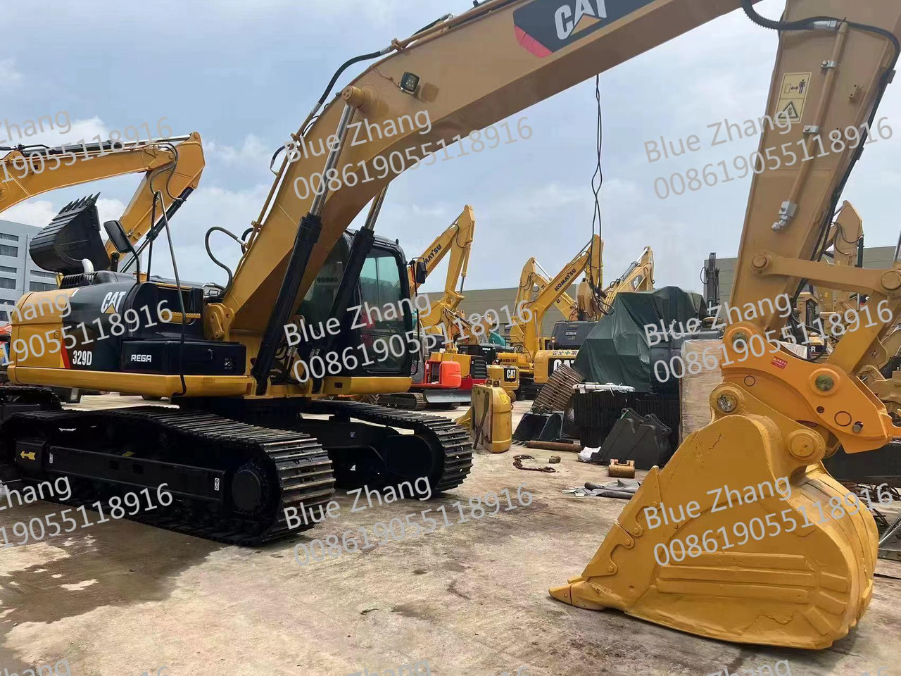 CATERPILLAR 329D - מחפר סורק: תמונה 4 CATERPILLAR 329D - מחפר סורק: תמונה 4