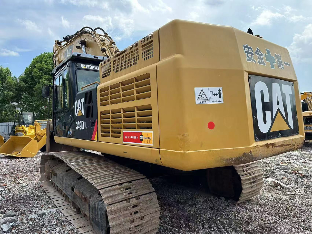 CATERPILLAR 349D - מחפר סורק: תמונה 3 CATERPILLAR 349D - מחפר סורק: תמונה 3