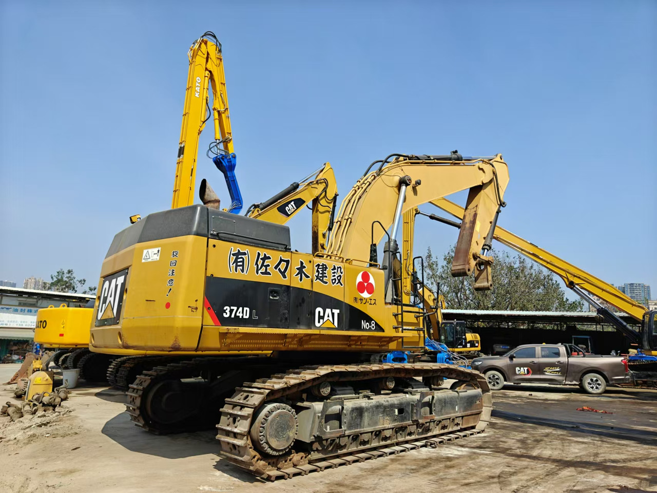 CATERPILLAR 374D - מחפר סורק: תמונה 1 CATERPILLAR 374D - מחפר סורק: תמונה 1