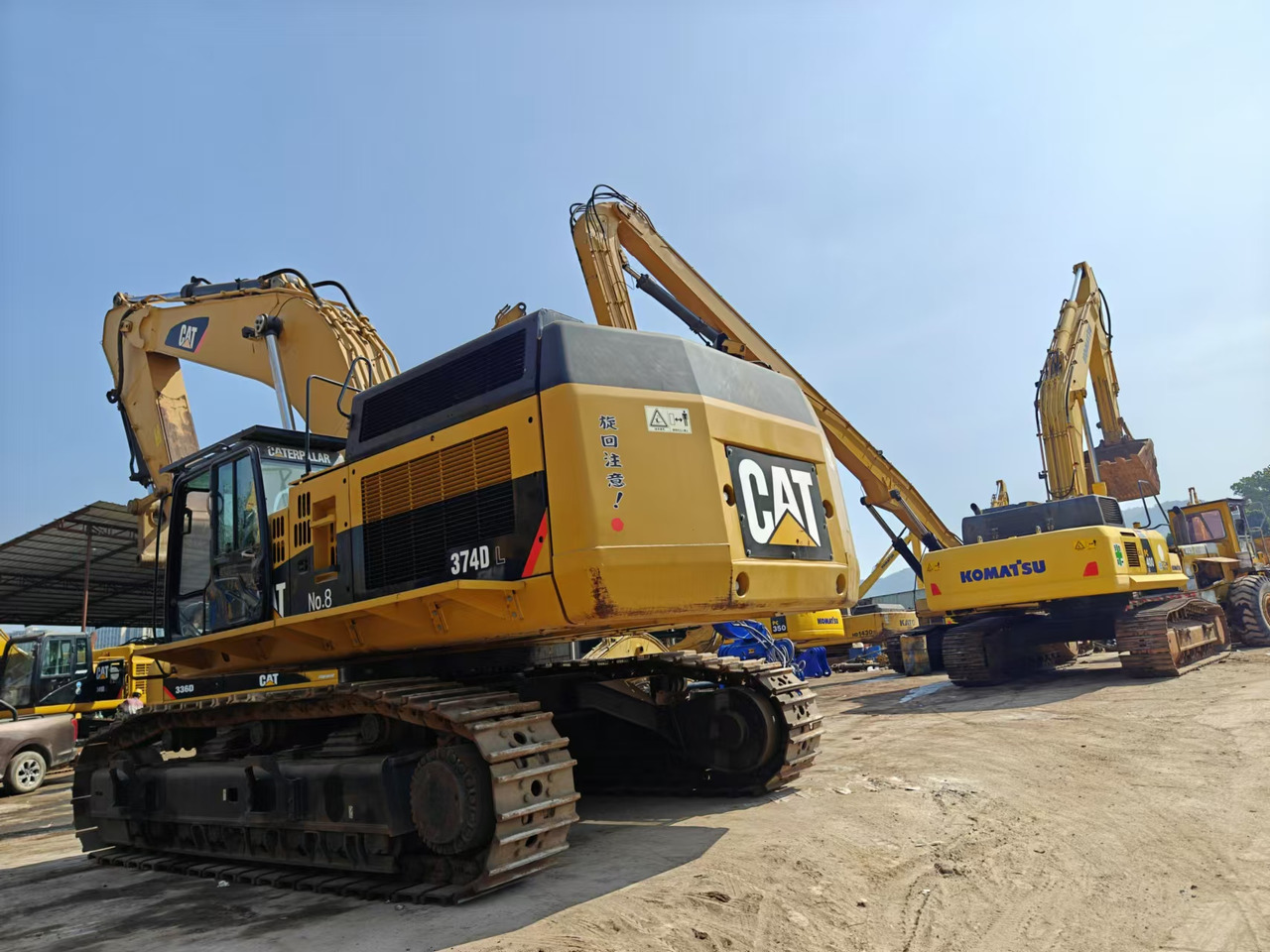 CATERPILLAR 374D - מחפר סורק: תמונה 4 CATERPILLAR 374D - מחפר סורק: תמונה 4