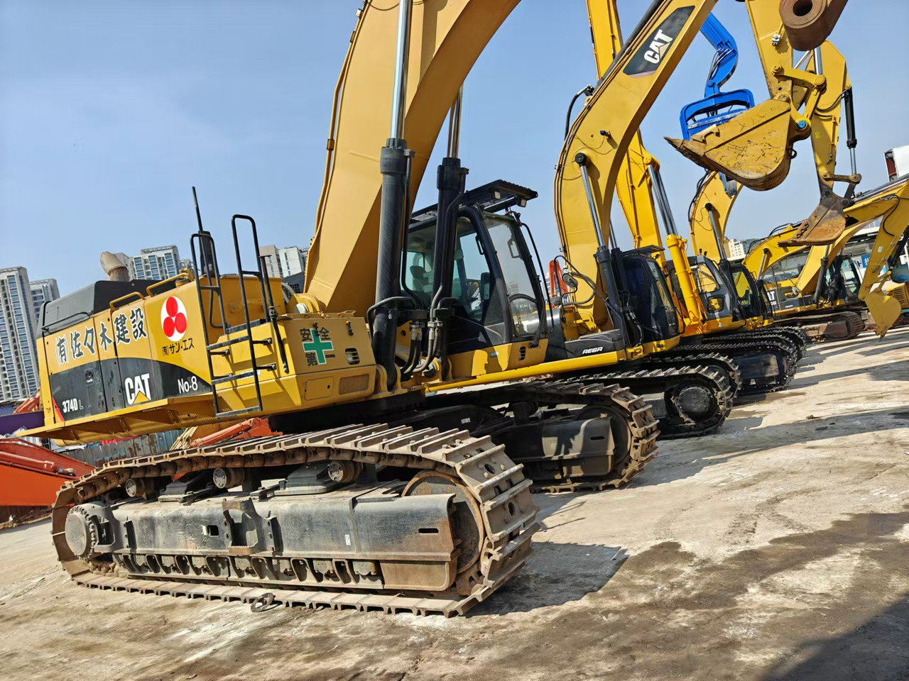 CATERPILLAR 374D - מחפר סורק: תמונה 3 CATERPILLAR 374D - מחפר סורק: תמונה 3