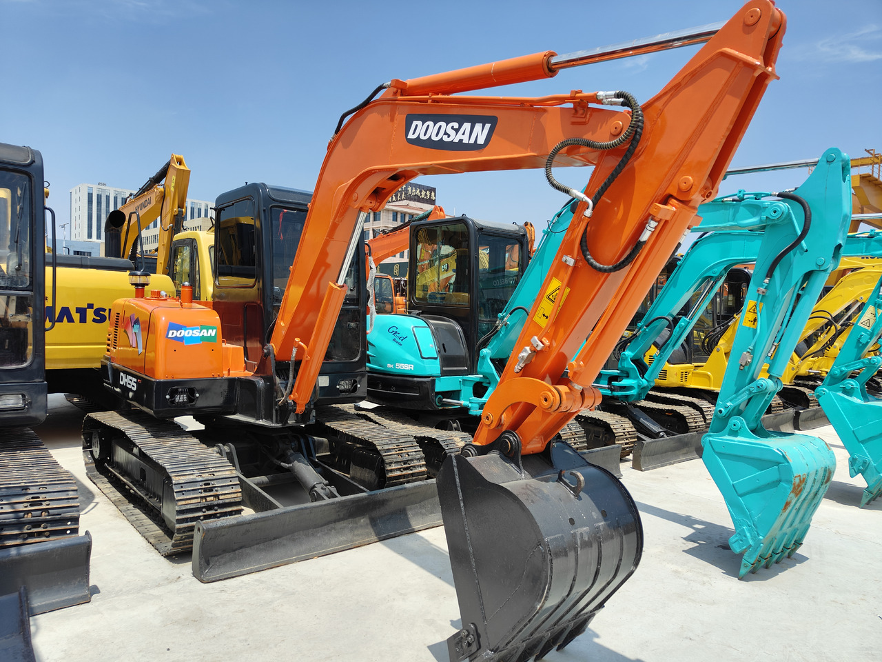 DOOSAN DH55 - מחפר סורק: תמונה 3 DOOSAN DH55 - מחפר סורק: תמונה 3