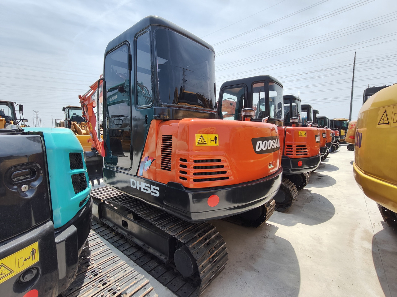 DOOSAN DH55 - מחפר סורק: תמונה 4 DOOSAN DH55 - מחפר סורק: תמונה 4