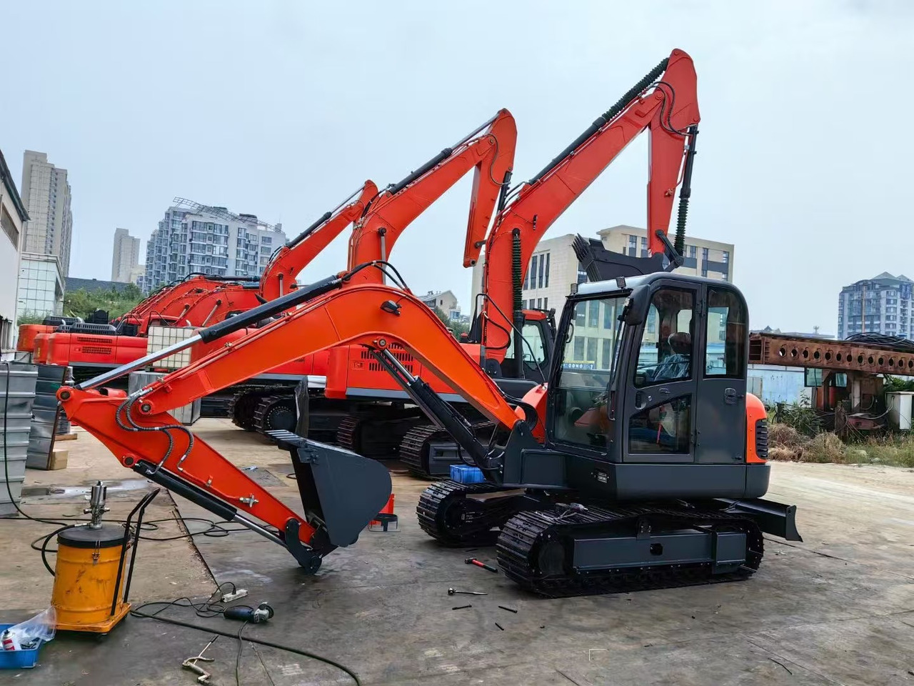 DOOSAN DH60-7 - מחפר סורק: תמונה 4 DOOSAN DH60-7 - מחפר סורק: תמונה 4