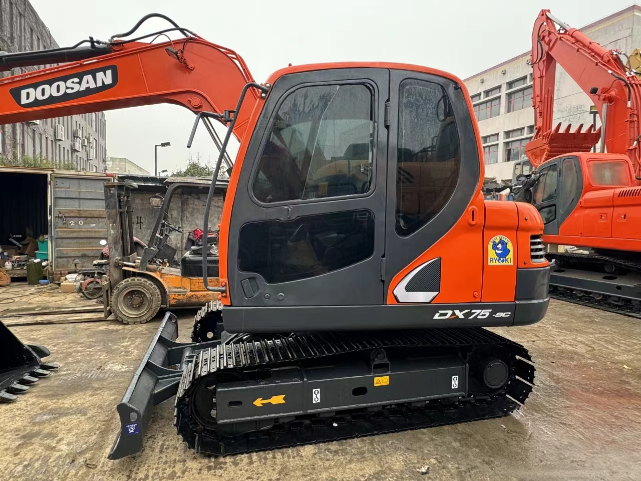 DOOSAN DX75-9C - מחפר סורק: תמונה 4 DOOSAN DX75-9C - מחפר סורק: תמונה 4