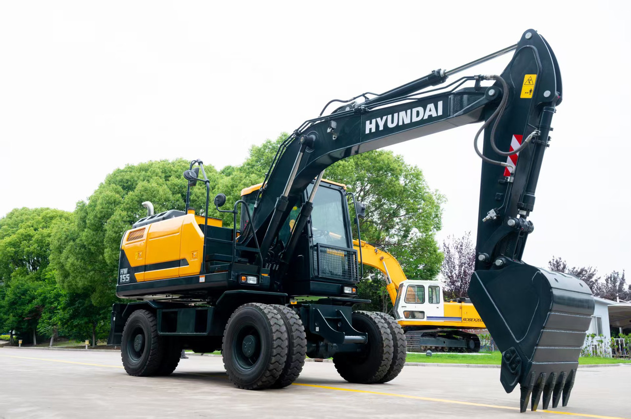 HYUNDAI HW155 - מחפר גלגלים: תמונה 4 HYUNDAI HW155 - מחפר גלגלים: תמונה 4