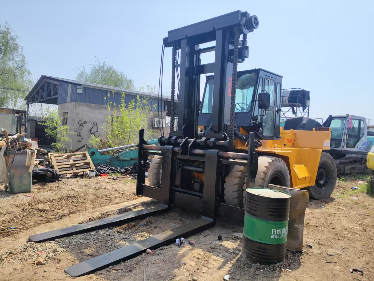 KOMATSU FD200 - מלגזת סולר: תמונה 4 KOMATSU FD200 - מלגזת סולר: תמונה 4