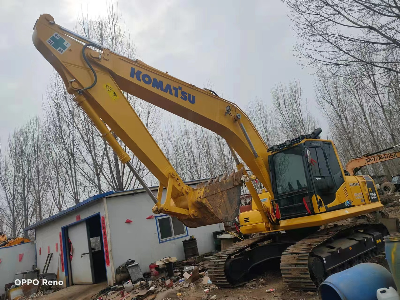 KOMATSU PC200-8 - מחפר גלגלים: תמונה 4 KOMATSU PC200-8 - מחפר גלגלים: תמונה 4