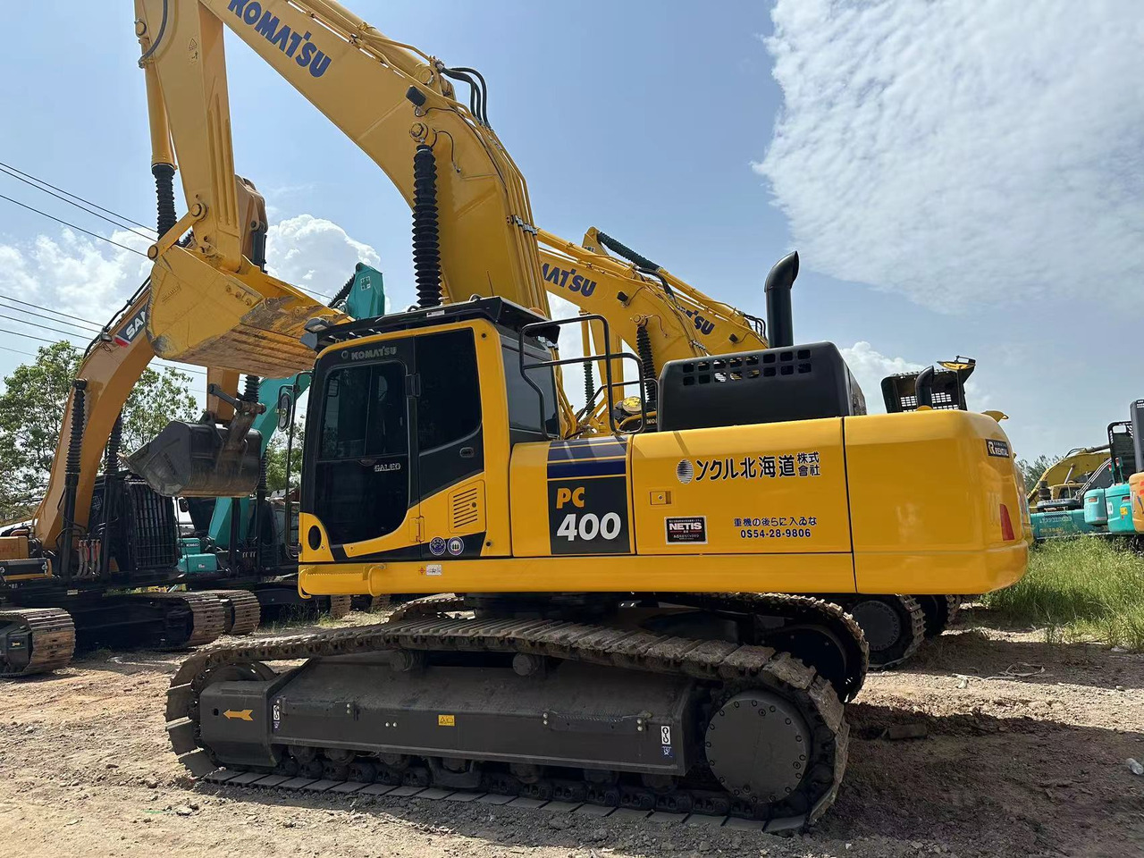 KOMATSU PC400-8 - מחפר סורק: תמונה 1 KOMATSU PC400-8 - מחפר סורק: תמונה 1