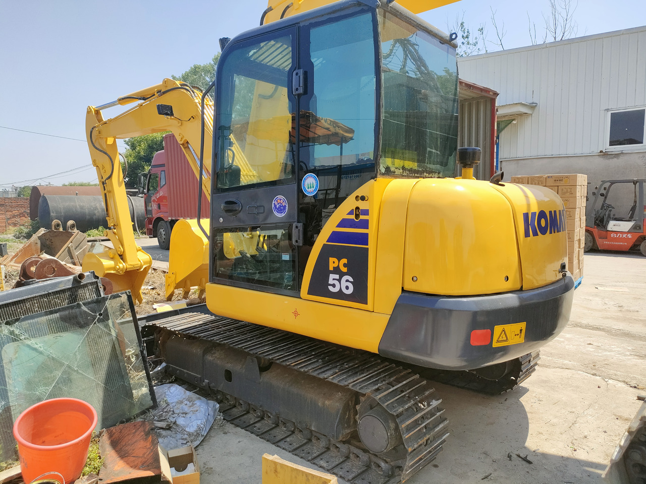 KOMATSU PC56-7 - מחפר סורק: תמונה 3 KOMATSU PC56-7 - מחפר סורק: תמונה 3