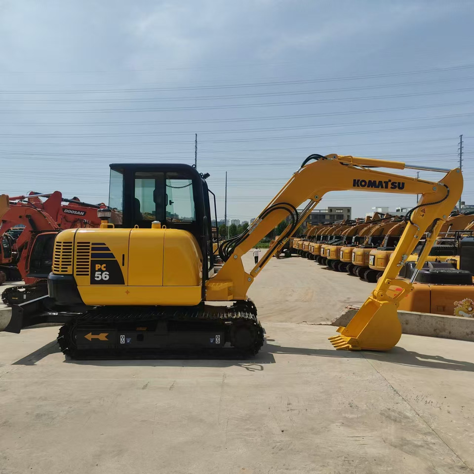 KOMATSU PC56-7 - מחפר סורק: תמונה 1 KOMATSU PC56-7 - מחפר סורק: תמונה 1
