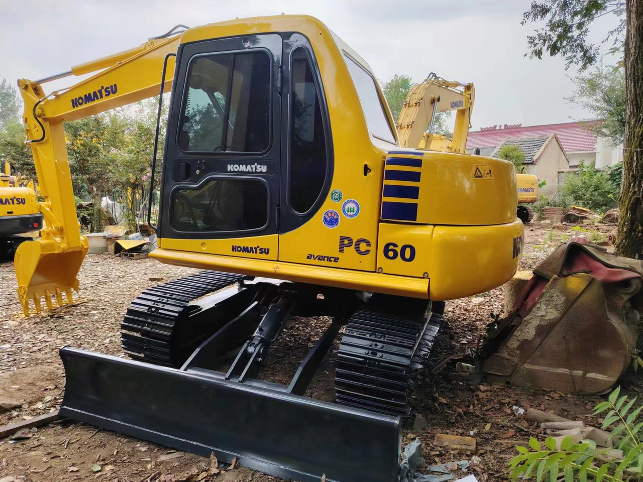 KOMATSU PC60-7 - מחפר סורק: תמונה 2 KOMATSU PC60-7 - מחפר סורק: תמונה 2