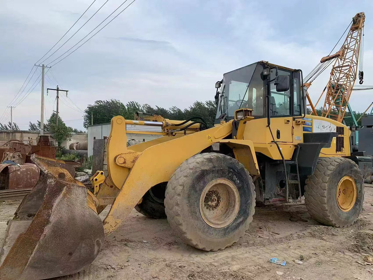 KOMATSU WA320-5 - מעמיס גלגלים: תמונה 3 KOMATSU WA320-5 - מעמיס גלגלים: תמונה 3