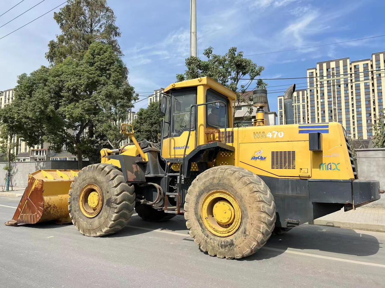 KOMATSU WA470-3 - מעמיס גלגלים: תמונה 1 KOMATSU WA470-3 - מעמיס גלגלים: תמונה 1