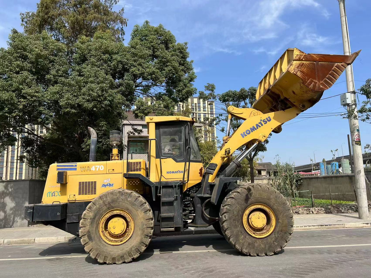 KOMATSU WA470-3 - מעמיס גלגלים: תמונה 2 KOMATSU WA470-3 - מעמיס גלגלים: תמונה 2