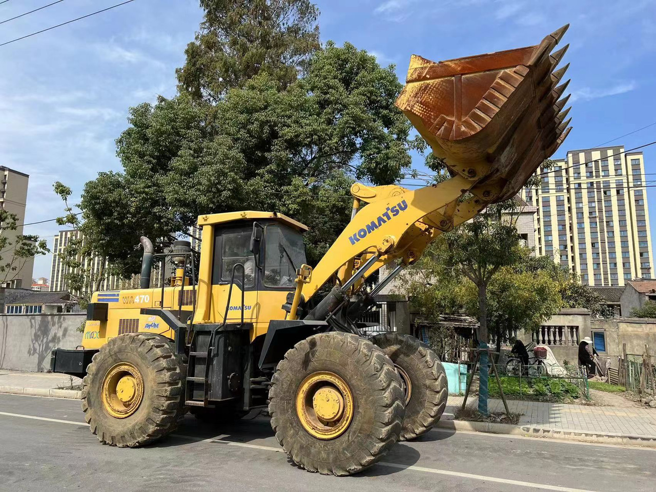 KOMATSU WA470-3 - מעמיס גלגלים: תמונה 5 KOMATSU WA470-3 - מעמיס גלגלים: תמונה 5