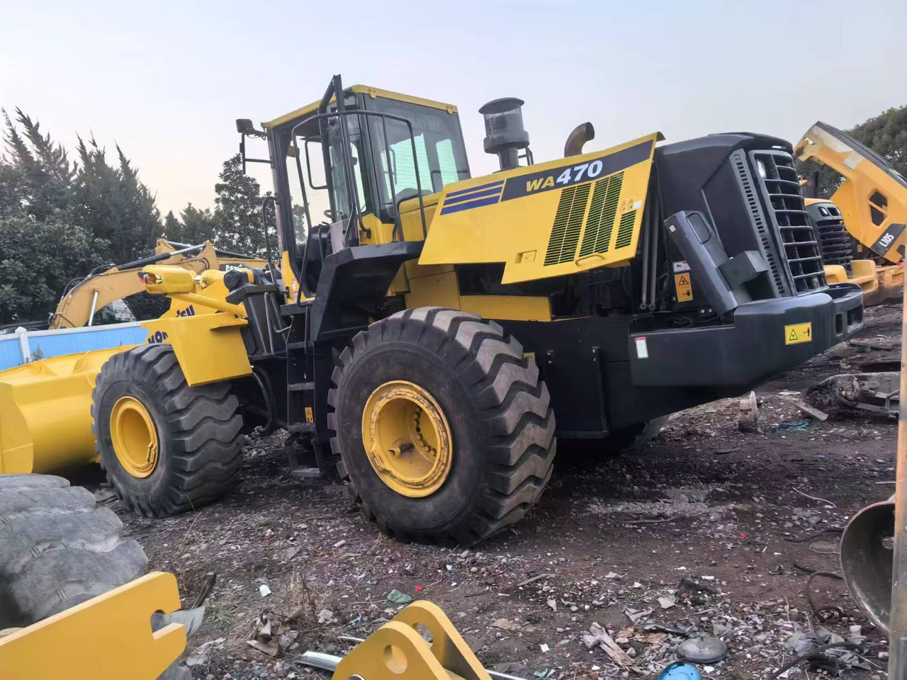 KOMATSU WA470-6 - מעמיס גלגלים: תמונה 4 KOMATSU WA470-6 - מעמיס גלגלים: תמונה 4