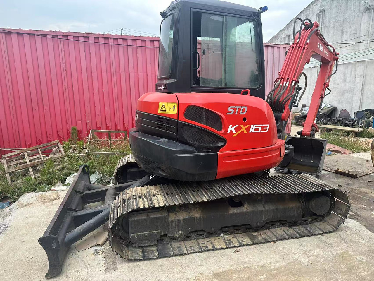 KUBOTA KX163 - מיני מחפר: תמונה 4 KUBOTA KX163 - מיני מחפר: תמונה 4