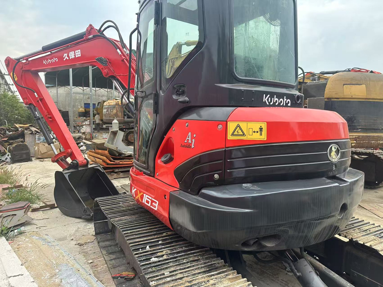 KUBOTA KX163 - מיני מחפר: תמונה 2 KUBOTA KX163 - מיני מחפר: תמונה 2