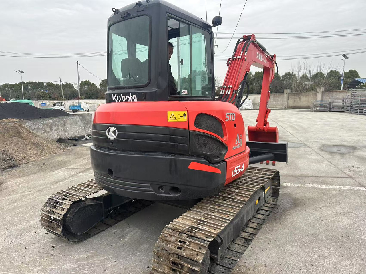 KUBOTA U55 - מיני מחפר: תמונה 3 KUBOTA U55 - מיני מחפר: תמונה 3