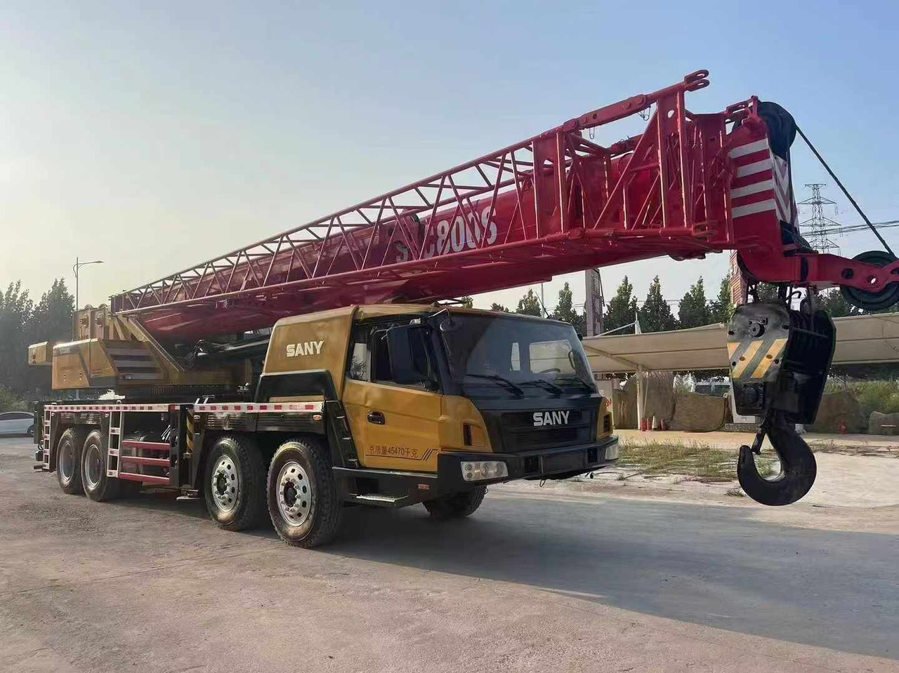 SANY STC800 - עגורן נייד: תמונה 3 SANY STC800 - עגורן נייד: תמונה 3