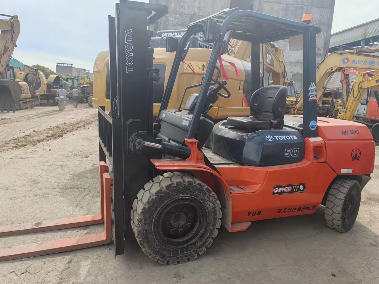 TOYOTA 62-7FD50 - מלגזת סולר: תמונה 1 TOYOTA 62-7FD50 - מלגזת סולר: תמונה 1