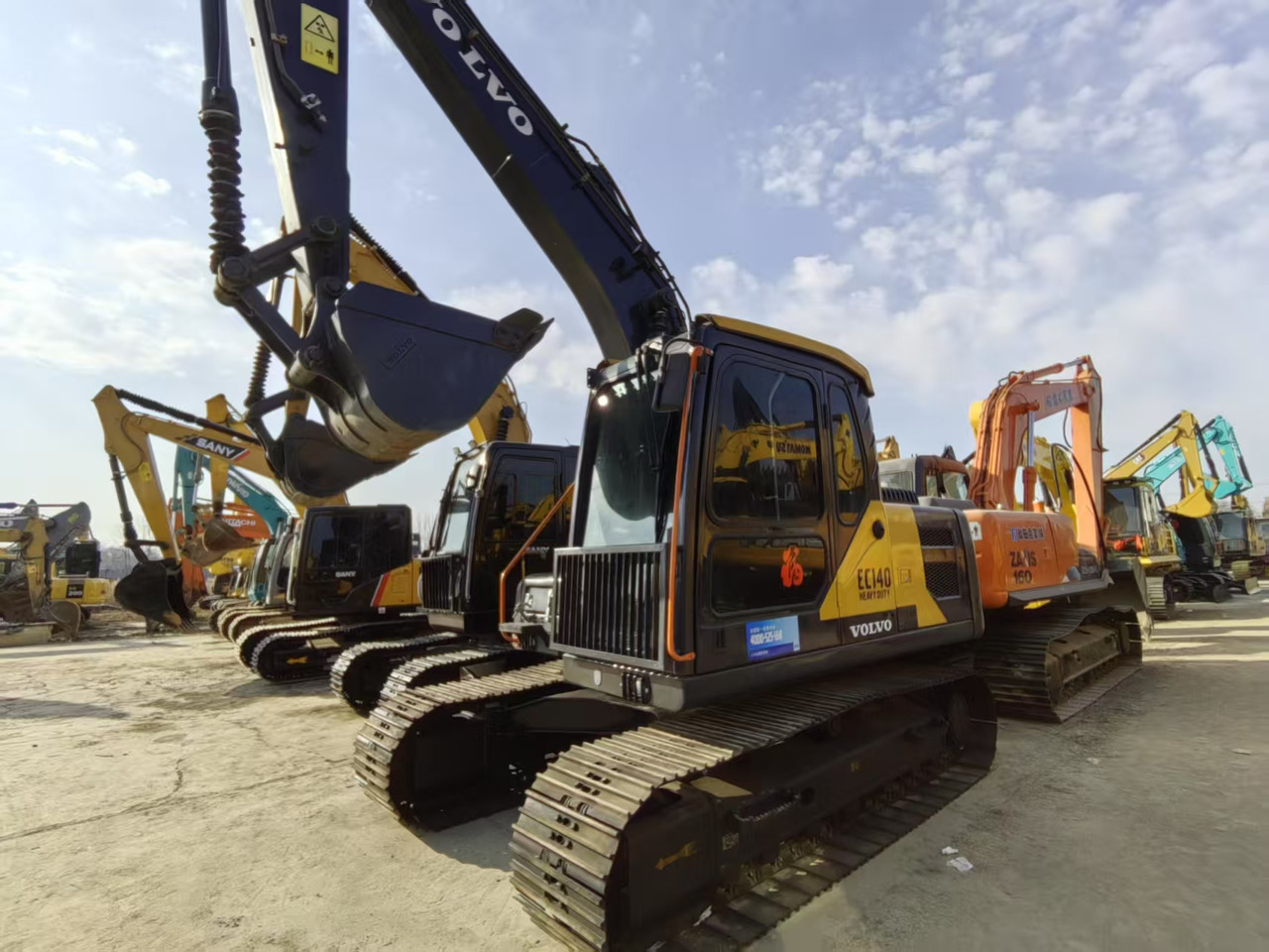 VOLVO EC140 - מחפר סורק: תמונה 1 VOLVO EC140 - מחפר סורק: תמונה 1
